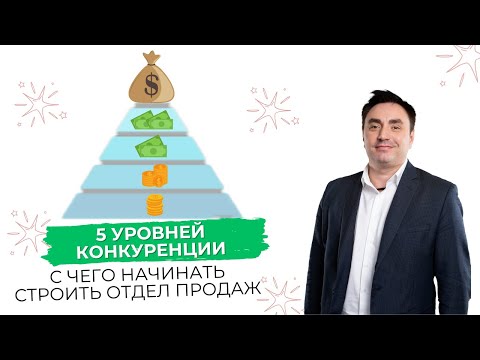 Видео: 5 уровней конкуренции.Как начать строить отдел продаж | Александр Гич