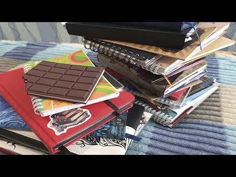 Видео: Мои все начатые блокноты.