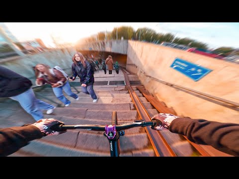 Видео: БЕЗУМНЫЙ ГОРОДСКОЙ ФРИРАЙД против 26-ДЮЙМОВОГО ДЕРТ-ДЖАМПЕРА