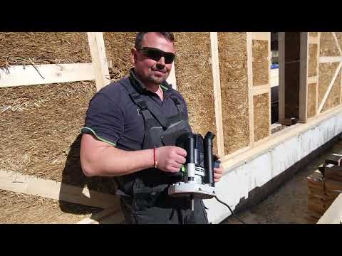 Видео: Къща от сламени панели - етапи на строеж.