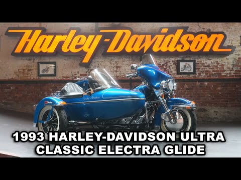 Видео: 1993 HARLEY-DAVIDSON ULTRA CLASSIC ELECTRA GLIDE с КОЛЕСНОЙ ПРИЦЕПОЙ!