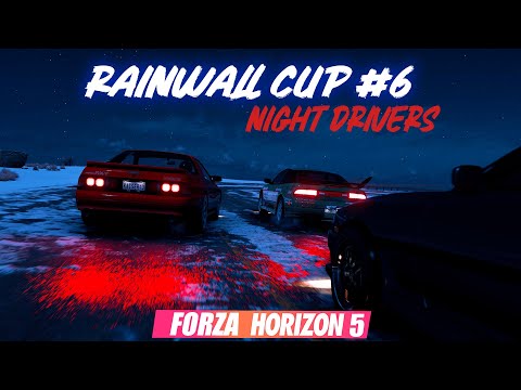 Видео: ТУРНИР В FORZA HORIZON 5 - RAINWALL CUP #6 NIGHT DRIVERS