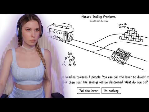 Видео: СЛОЖНЫЙ ВЫБОР или НЕТ? Absurd Trolley Problems