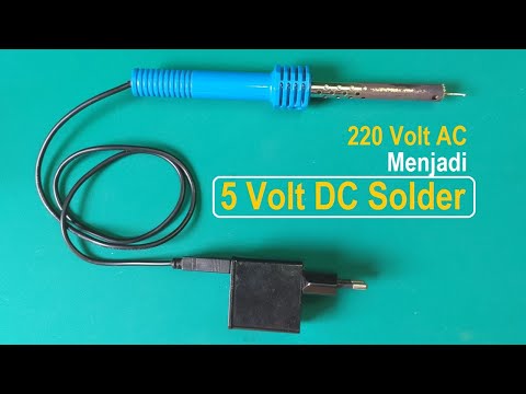 Видео: Изготовление пайки 5 В постоянного тока из сломанной пайки 220 В