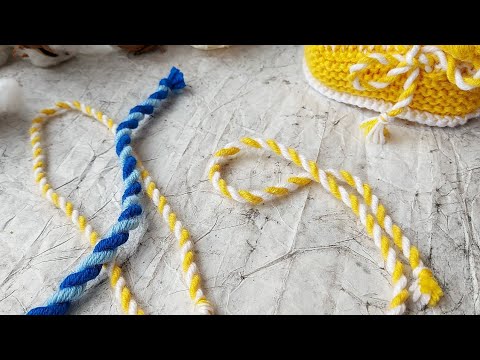 Видео: Скрученный шнур. Завязка. Twisted cord