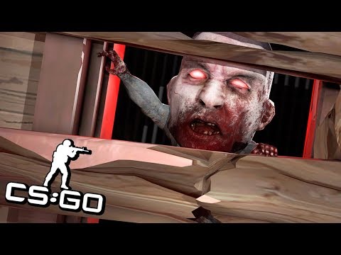 Видео: ЕЛЕ УСПЕЛИ! ЗАКРЫЛИСЬ ОТ СТРАШНОГО ЗОМБИ МАНЬЯКА КСГО - МАНЬЯК CSGO