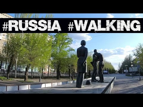 Видео: /Walking in Volgograd​​/ Прогулка по скверу проспекта им. Ленина, от Современника до площади Ленина.