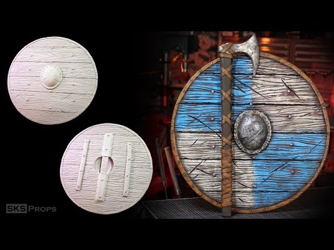 Видео: Как сделать щит викинга из ЭВА-пены, который идеально подойдет для вашего косплея