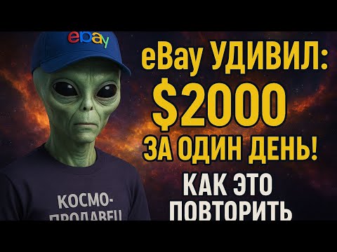 Видео: eBay удивил: $2000 за один день! Как это повторить