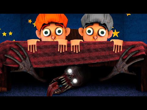 Видео: ЖЕСТЬ ПОД КРОВАТЬЮ! УГАР с ДРУГОМ в OBSCURY THE LAST!