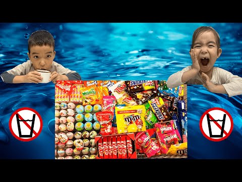 Видео: СУ ІШІП ҚОЙМА! Егер су ішіп қойсаң ұтыласың (челлендж) 🍔🍟🍕🌭🥪