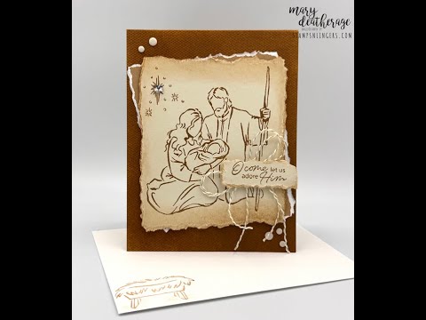 Видео: Stampin UP // Рождение ребёнка // Рождество // Шёпот текстур // Предварительный обзор // Мини-кат...