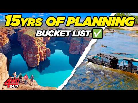 Видео: Самое удалённое приключение в Кимберли за всю историю — застряли и подъём на лебёдке к ЛУЧШЕМУ во...