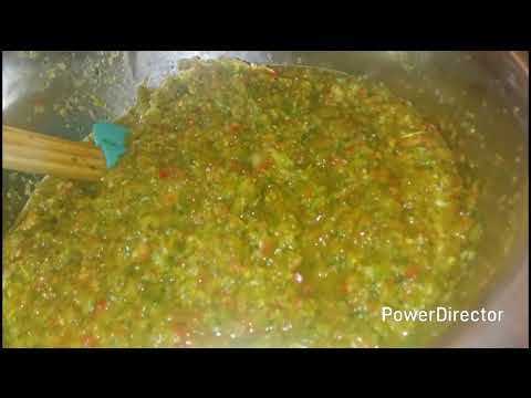 Видео: Моя версия карибской и ямайской зелёной приправы~короткий видеоблог