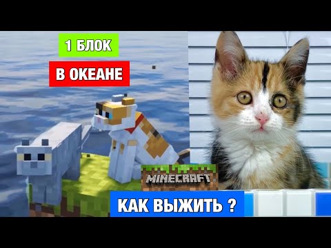 Видео: МИНИ-ОСТРОВ в ОКЕАНЕ Майнкрафт 😱 ВЫЖИВАНИЕ на 1 БЛОКЕ в Майнкрафт