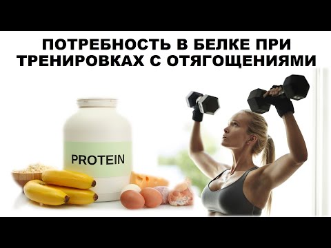 Видео: ПОТРЕБНОСТЬ В БЕЛКЕ ПРИ ТРЕНИРОВКАХ С ОТЯГОЩЕНИЯМИ