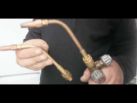 Видео: Переделка ацтиленовой горелки под пропан