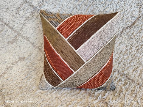 Видео: DIY Upcycling Upholstery Fabric Samples. Шью из образцов мебельных тканей