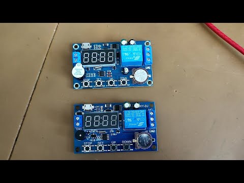 Видео: Реле реального времени "XY-BJ" сравнение двух плат