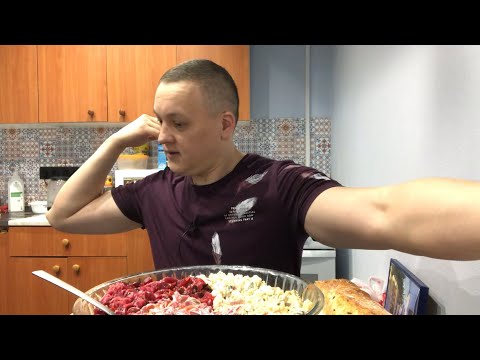 Видео: Салаты|Плохое слово| МУКБАНГ mukbang eating