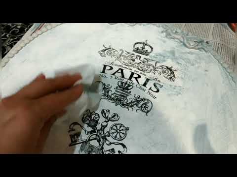 Видео: Из бумажной коробки, обоев....