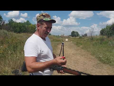 Видео: Отстрел ружья Беретта А-400 на порохе Д20.