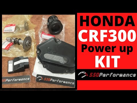 Видео: Комплект питания Honda CRF300