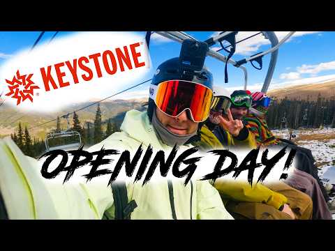 Видео: ЛЫЖИ ВЕРНУЛИСЬ! ДЕНЬ ОТКРЫТИЯ СЕЗОНА Keystone 2025/26!