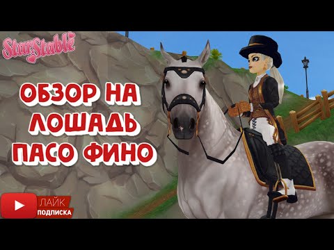Видео: Лошадь Пасо Фино в Star Stable | Обзор | The Paso Fino