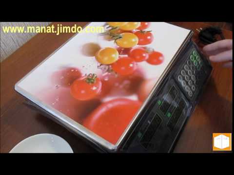 Видео: Весы электронные торговые настольные ВР 4900 10 new Мехэлектрон-М