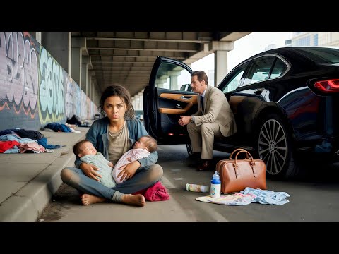 Видео: ​"Разбитое сердце под мостом: Миллионер и судьбоносная встреча с бездомной семьей"