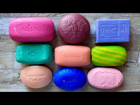 Видео: ASMR Soap cutting | Soap Carving|Резка мыла  | ASMR