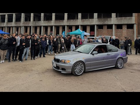 Видео: Ми попали на ВИСТАВКУ АВТО| DRIFT TAXI BMW E46 | BMW M3, PORSCHE 911, BMW X5M,