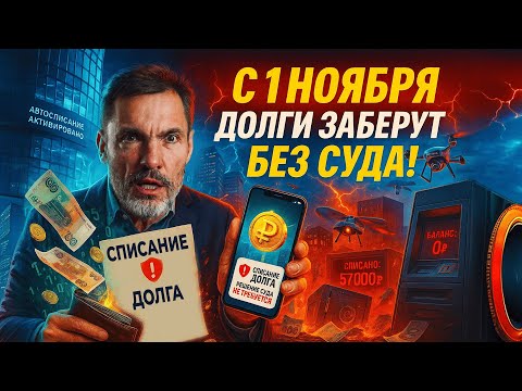 Видео: С 1 ноября долги заберут без суда/НДС в доход УСН не входит/Нас ждет рецессия?