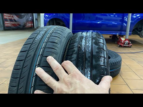 Видео: Daihatsu Move муки выбора шин KUMHO155/65R14 ES31 75T ;ec