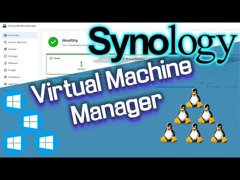 Видео: Virtual Machine Manager (VMM). Synology. Создание и управление виртуальными машинами на NAS системе.