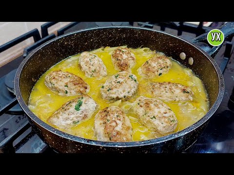 Видео: Будут просить ещё и ещё! Очень вкусные макароны в сковороде.