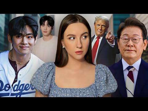 Видео: 🇰🇷НОВОСТИ КОРЕИ: ШОК на встрече Ли и Трампа 😳 | V из BTS утроил ФУРОР🔥 | ГРАФФИТИ на дворце в Сеуле