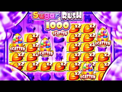 Видео: КУПИЛ БОНУСКУ ЗА МИЛЛИОН 1.200.000!! ГИГАНТСКИЕ ПОЛЯНЫ В ШУГАР РАШ / Sugar Rush 1000 / заносы недели