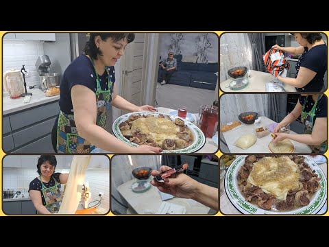 Видео: Заказ на ДЖУМ//блины и бешбармак-ТЁЩИНЫ ПОСИДЕЛКИ