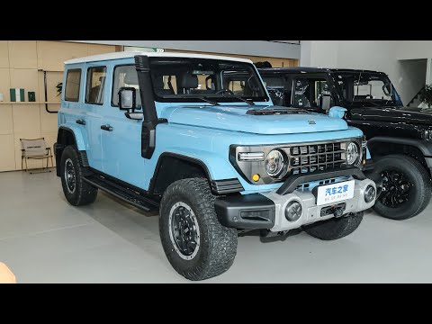 Видео: Внедорожник BAW 212 , законный тюнинг, разница комплектаций