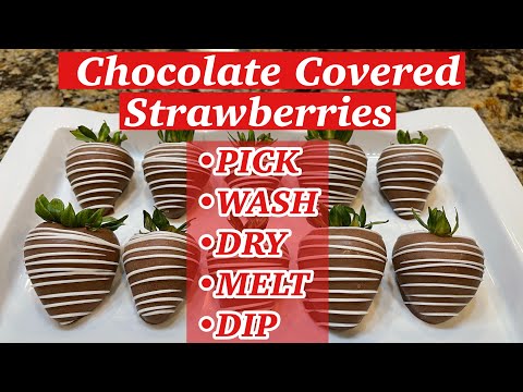 Видео: Как приготовить клубнику в шоколаде