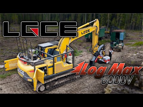 Видео: Запуск LGCE E6210FLC| LOGMAX 6000V. Череповец  #лесозаготовка #харвестер #lgce #logmax