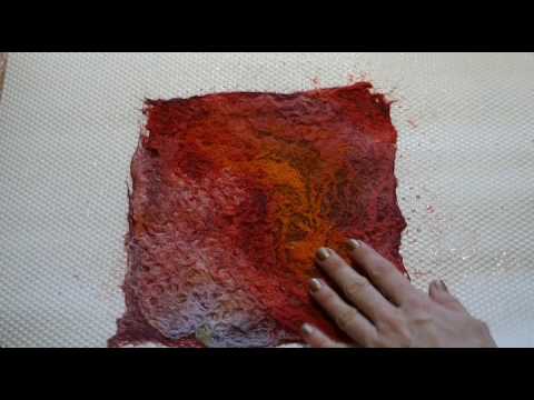 Видео: Светлана Манцова Образец №5. Декорирование марлей.