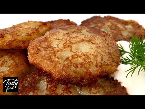 Видео: Рецепт НАСТОЯЩИХ ДРАНИКОВ Без Муки и Яиц! Этот вкус не передать словами, ПОПРОБУЙТЕ!