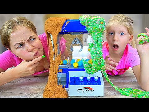 Видео: ИГРОВОЙ Автомат СЛАЙМ ЧЕЛЛЕНДЖ! Аппарат РЕШАЕТ Какой БУДЕТ СЛАЙМ у ТЕБЯ! Family Box