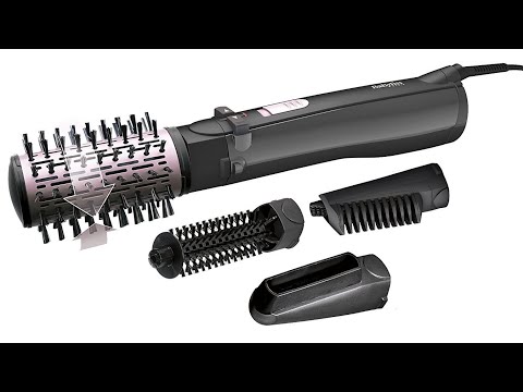 Видео: Обзор фен-щетка Babyliss AS200E. Салонная укладка или домашний уход