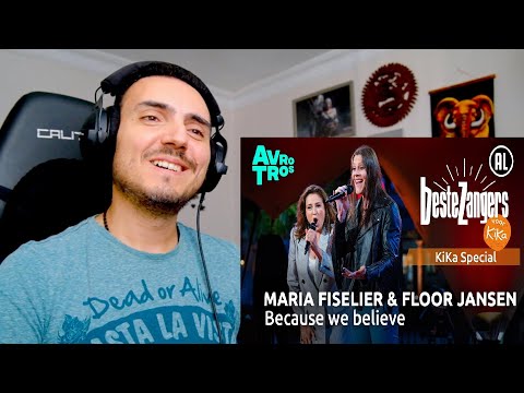 Видео: Мария Фиселье и Флор Янсен — Because We Believe | Лучшие певцы: специальная реакция KiKa