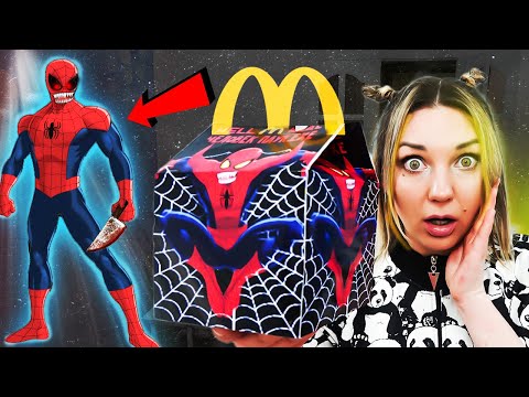 Видео: (СТРАШНО) НЕ ЗА ЧТО НЕ ЗАКАЗЫВАЙ ЧЕЛОВЕК ПАУК ЕХЕ HAPPY MEAL В 3 часа ночи | Spider Man