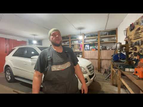 Видео: ML350 W164 замена ступичного переднего подшипника